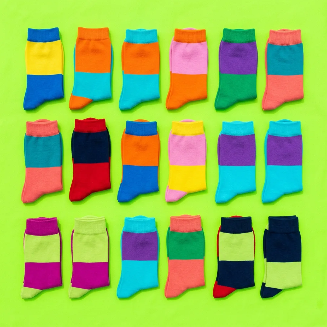 Color-Block Socks Set